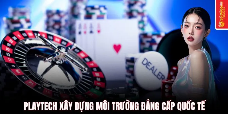 Playtech xây dựng môi trường đẳng cấp quốc tế