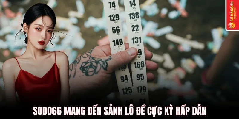 SODO66 mang đến sảnh lô đề cực kỳ hấp dẫn
