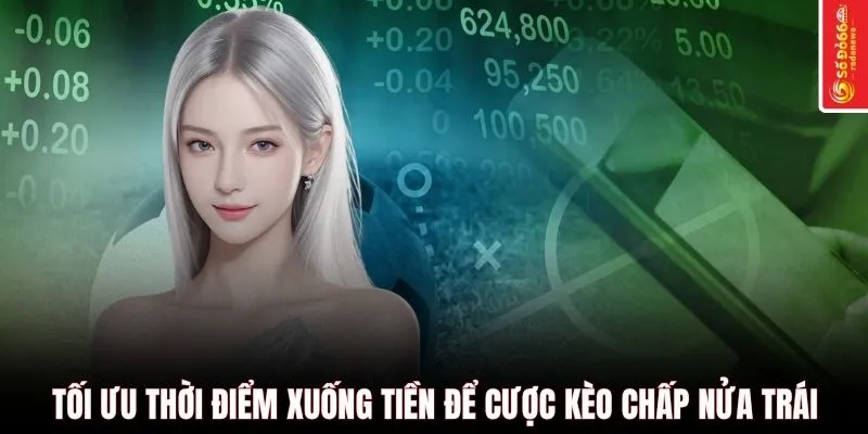 Tối ưu thời điểm xuống tiền để cược kèo chấp nửa trái